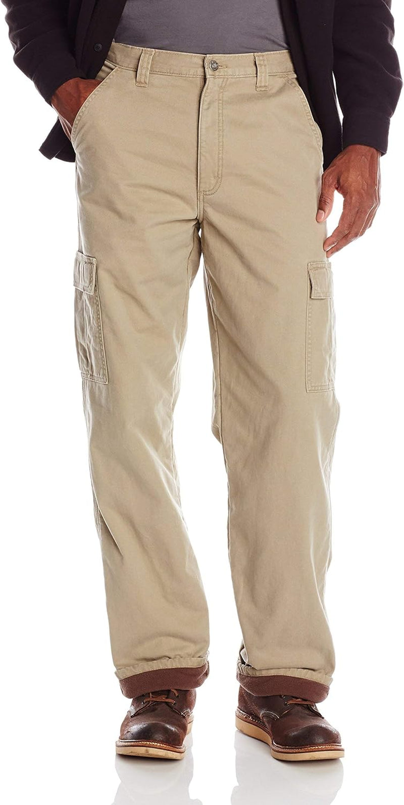 Jack Wrangler Pants: Men's Fleece Lined Cargo Pants