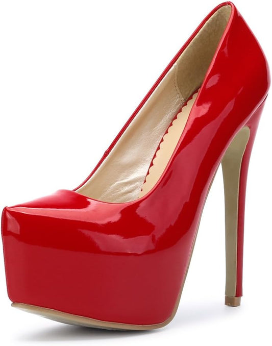 Scarlet Stiletto High Heels