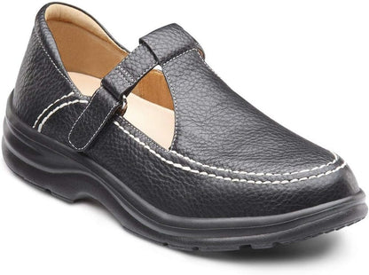 Mary Jane Flats: Leather Triangle Lulu Design