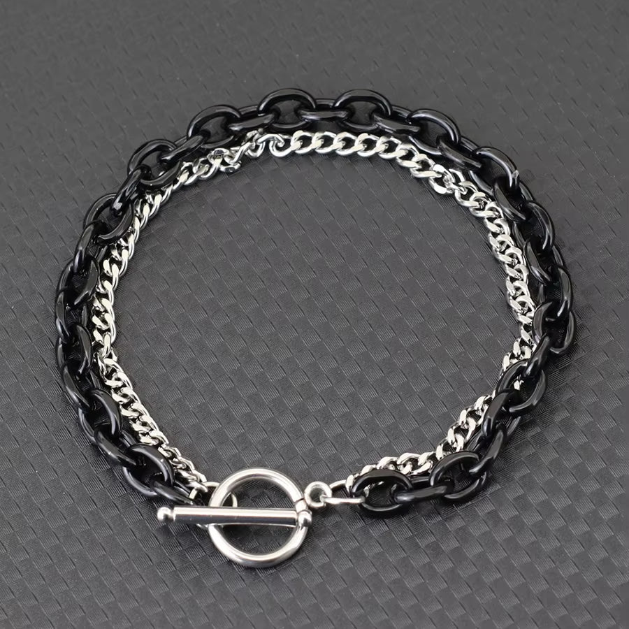 Wessley Stainless Steel Chain Bracelet 