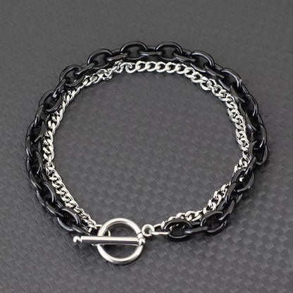 Wessley Stainless Steel Chain Bracelet 