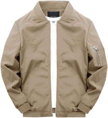 Wessley Bomber Jacket: Varsity Windbreaker