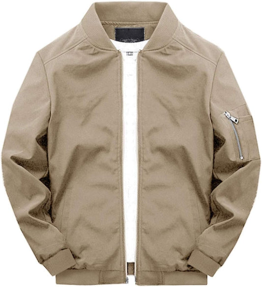 Wessley Bomber Jacket: Varsity Windbreaker