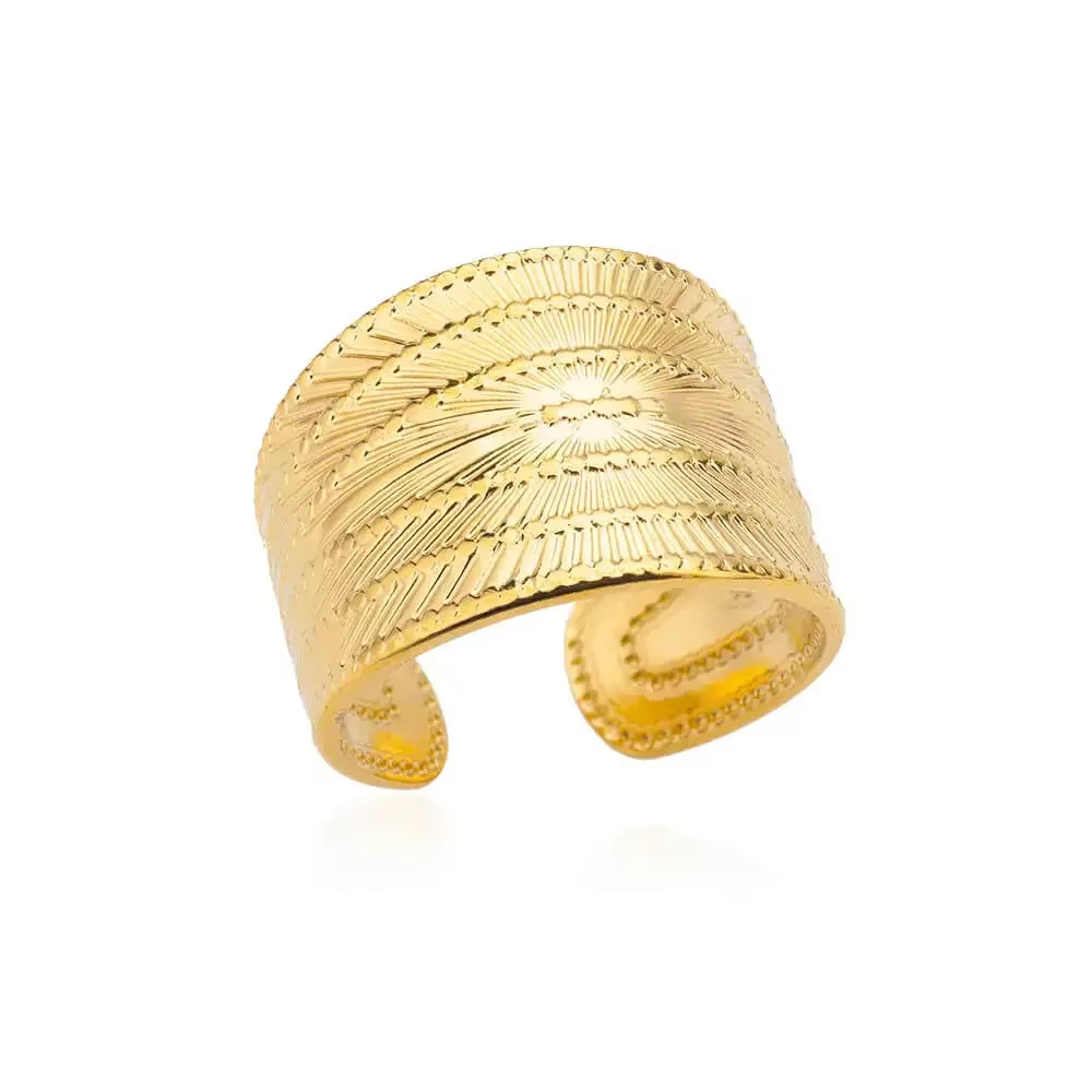 Angie Gold Rings: Stainless Steel Rings for Women