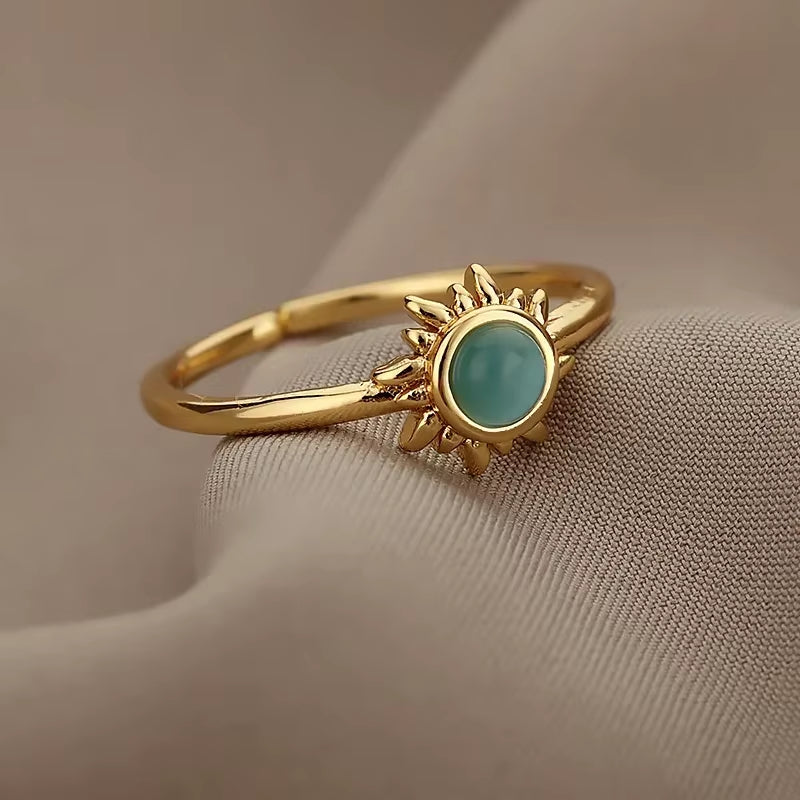 Angie Gold Rings: Stainless Steel Rings for Women