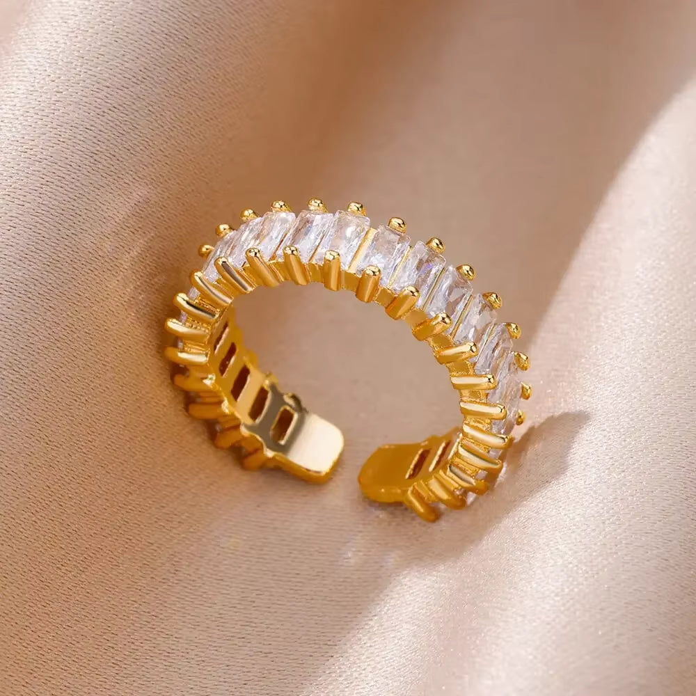 Angie Gold Rings: Stainless Steel Rings for Women