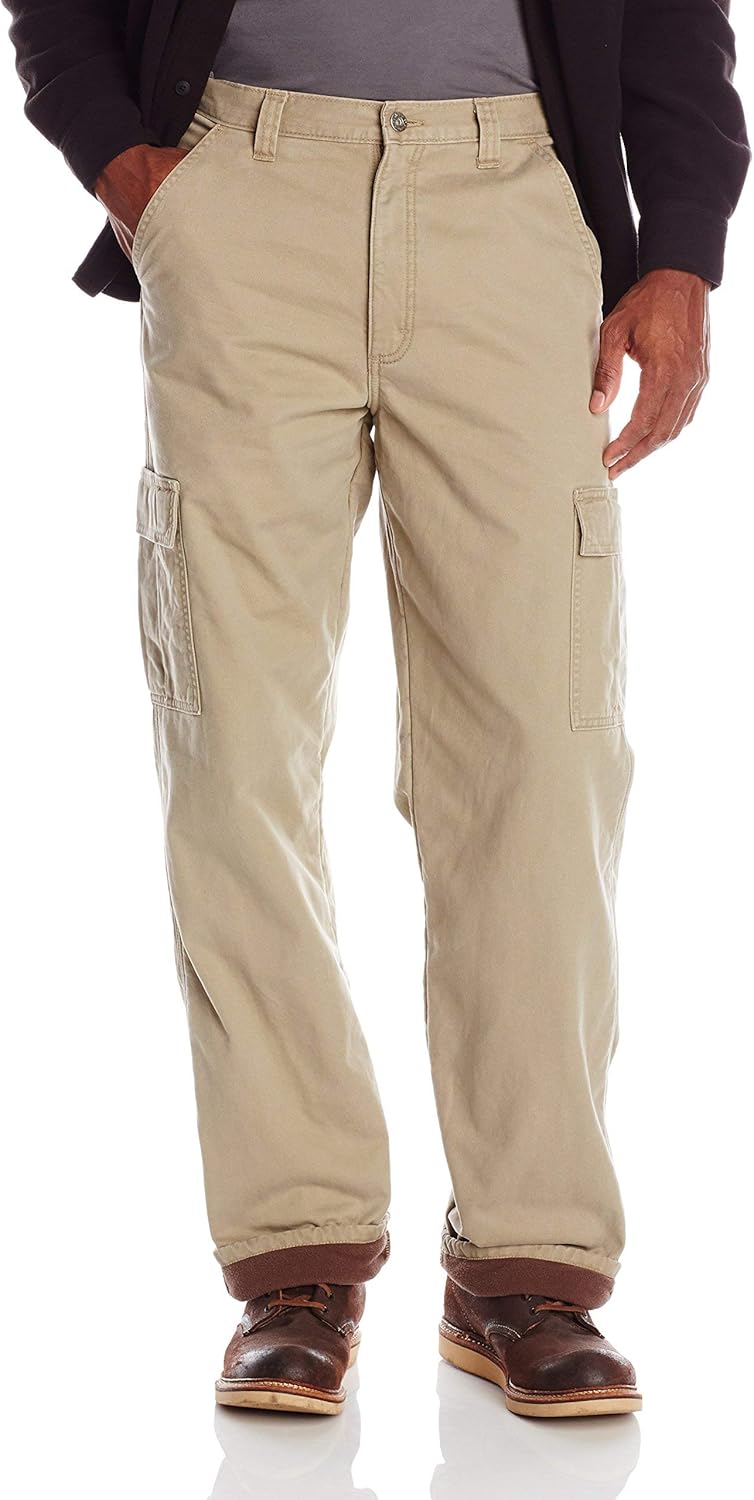 Jack Wrangler Pants: Men's Fleece Lined Cargo Pants