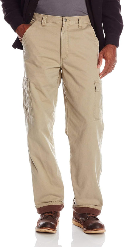 Jack Wrangler Pants: Men's Fleece Lined Cargo Pants