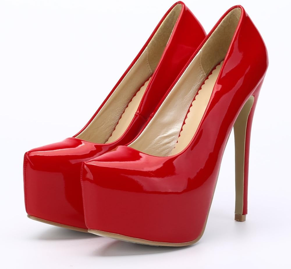 Scarlet Stiletto High Heels