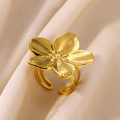 Angie Gold Rings: Stainless Steel Rings for Women