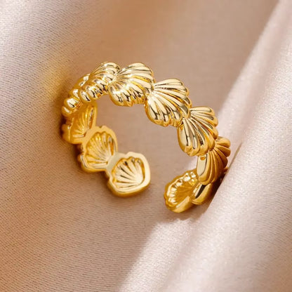 Angie Gold Rings: Stainless Steel Rings for Women