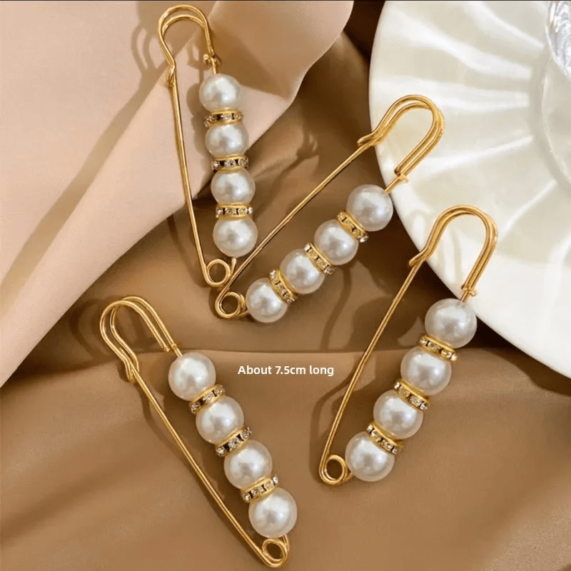 Eloise Pearl Brooch Tighting Clip
