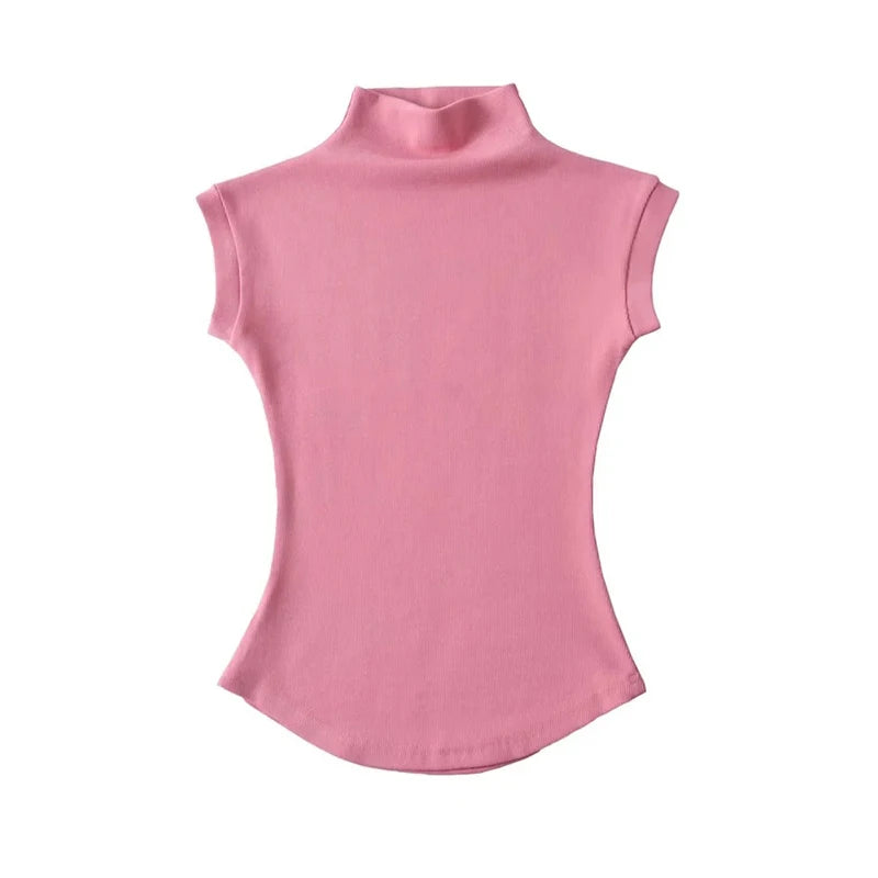 Lianne Sleeveless Turtleneck