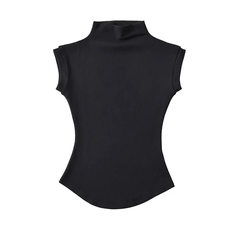 Lianne Sleeveless Turtleneck