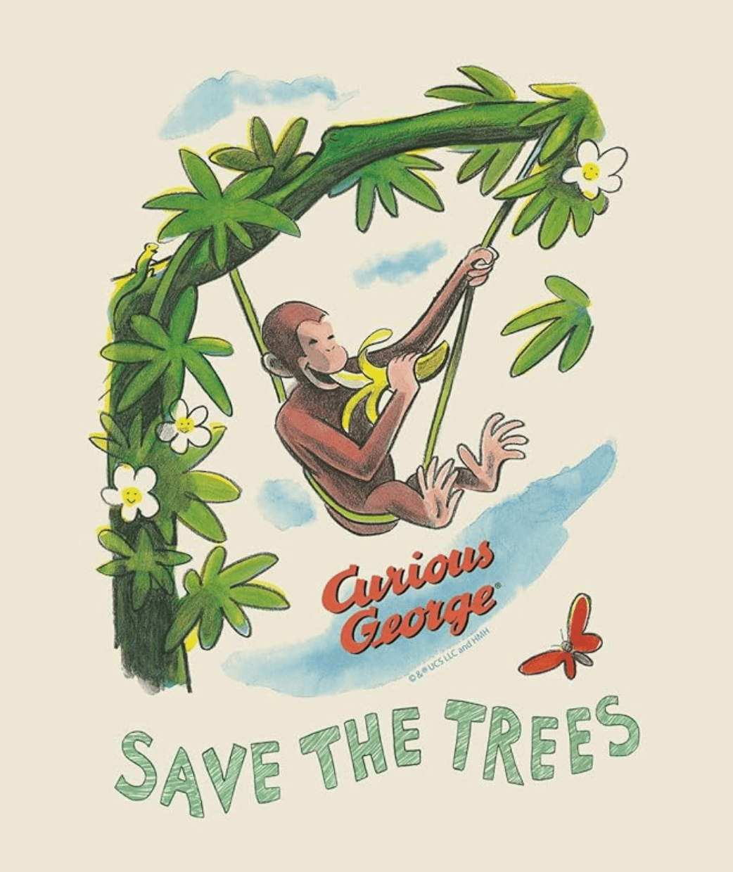 George Oversized Graphic Tee