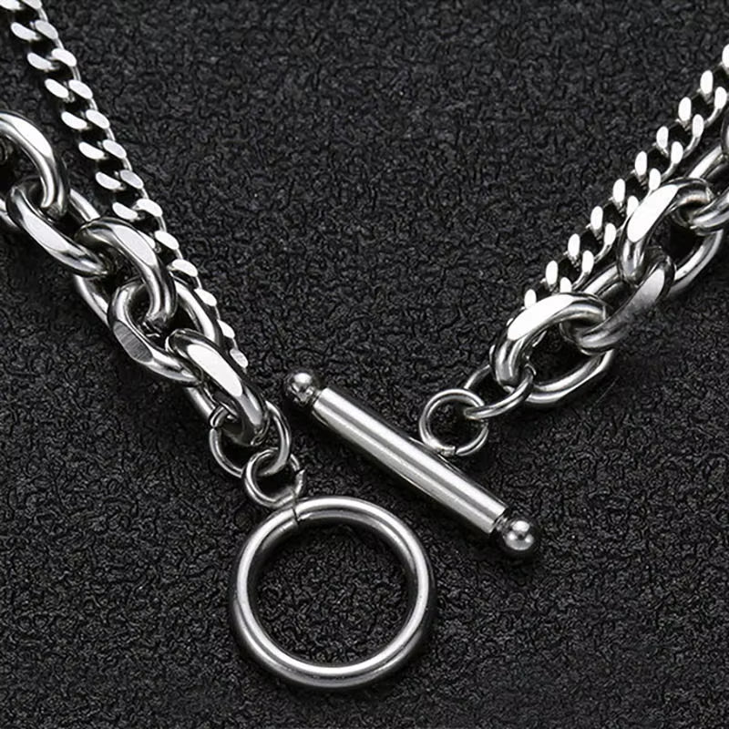 Wessley Stainless Steel Chain Bracelet 