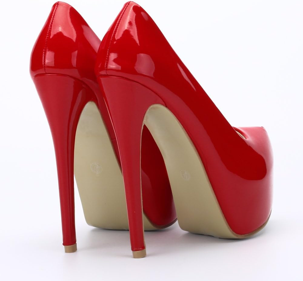 Scarlet Stiletto High Heels