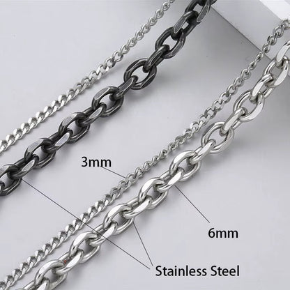 Wessley Stainless Steel Chain Bracelet 