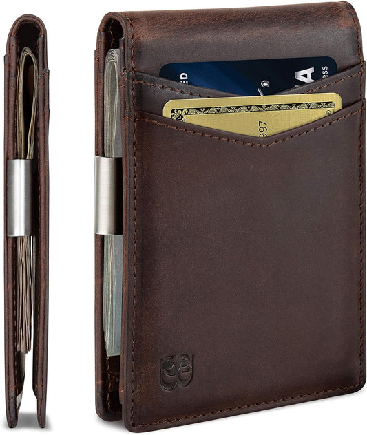 Jack Wallet: Vintage Slim Pocket Card Holder 