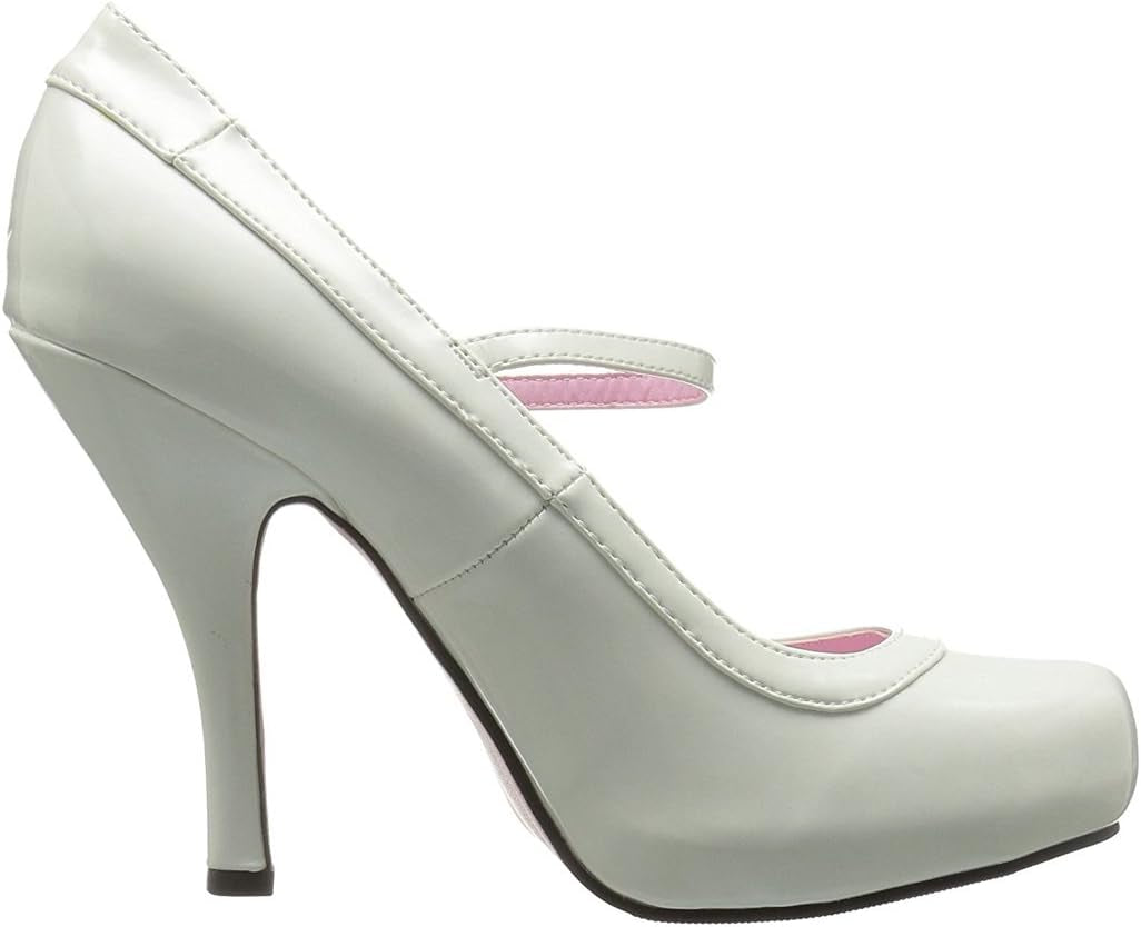 Scarlet Babydoll Platform Pumps
