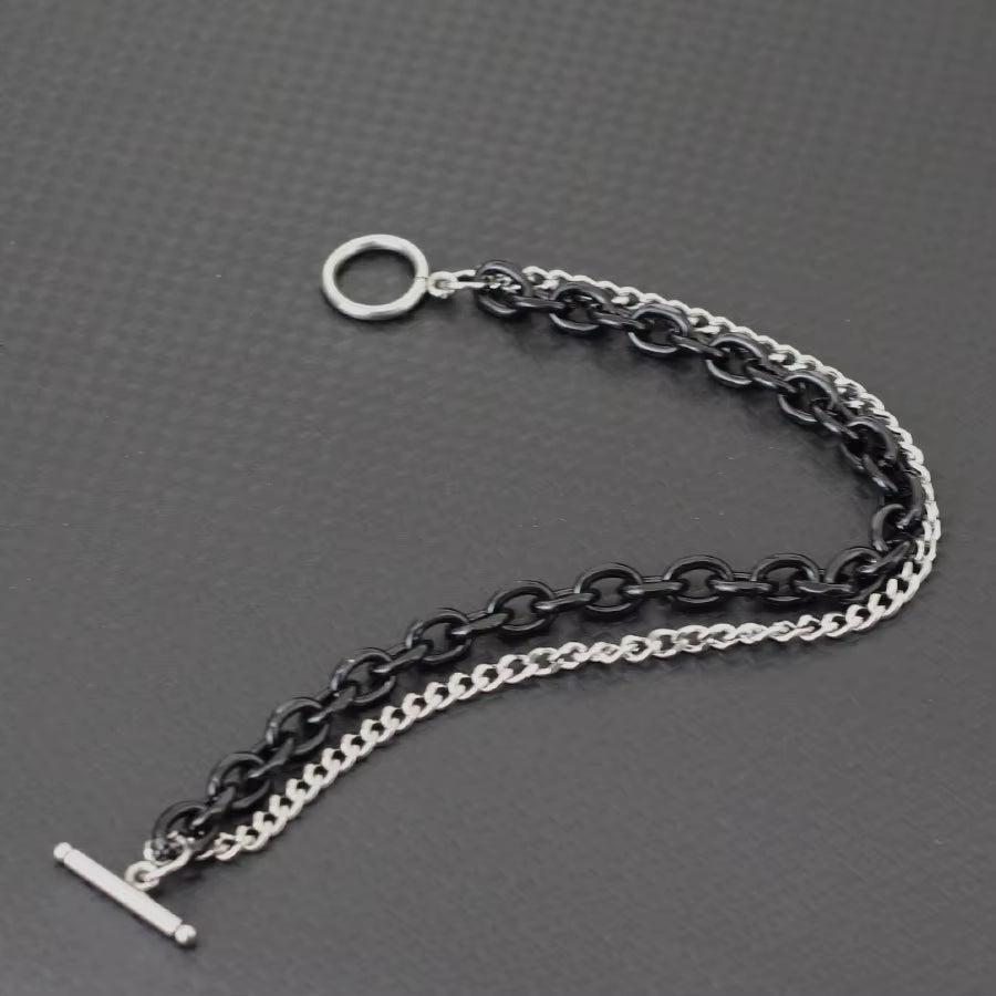 Wessley Stainless Steel Chain Bracelet 